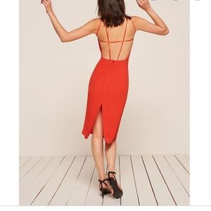 Reformation Sanibel Fruit Punch Strappy Dress 0